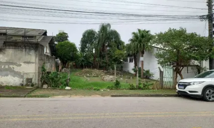 Terreno com 429,60m2 de área a venda no bairro abrãao - fpolis - sc