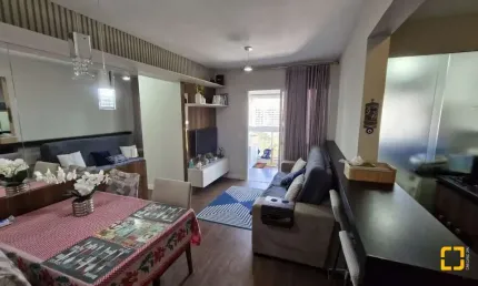 Apartamento de 65m², 2 quartos, suíte, vaga de garagem no itacorubi