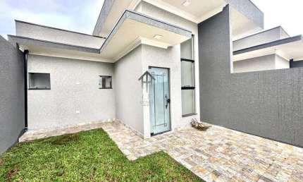 Casa para Venda em Fazenda Rio Grande, Nações, 3 dormitórios, 1 suíte, 2 banheiros, 4 vagas