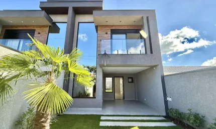 Casa para Venda em São José dos Pinhais, Afonso Pena, 3 dormitórios, 1 suíte, 3 banheiros, 2 vagas