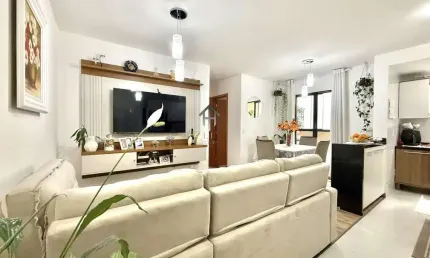 Apartamento para Venda em Pinhais, Vargem Grande, 2 dormitórios, 1 banheiro, 1 vaga