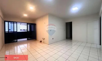 Apartamento com 3 quartos para alugar no Tambaú, João Pessoa 