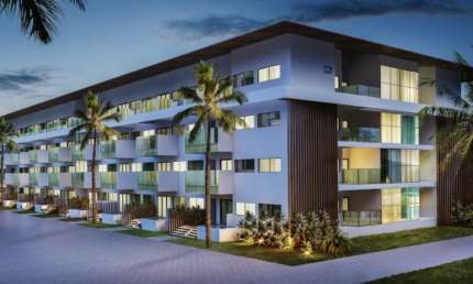 Apartamento 02 quartos com piscina privativa , beira de Ipioca