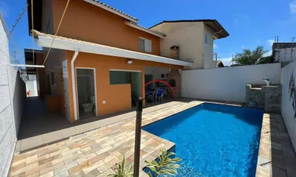 Casa com 3 quartos à venda na Rua Washington Menezes Camargo, 160, Parque Balneário Oásis, Peruíbe