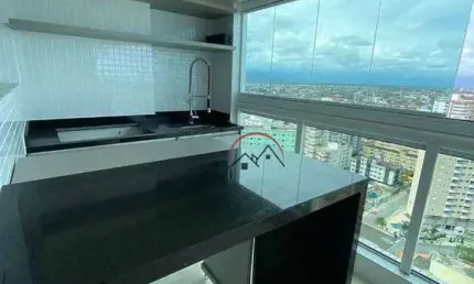 Apartamento com 2 dormitórios à venda, 100 m² por R$ 730.000,00 - Vila Caiçara - Praia Grande/SP