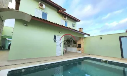 Sobrado com 4 dormitórios à venda, 189 m² por r$ 880.000,00 - bal são joão batista - peruíbe/sp