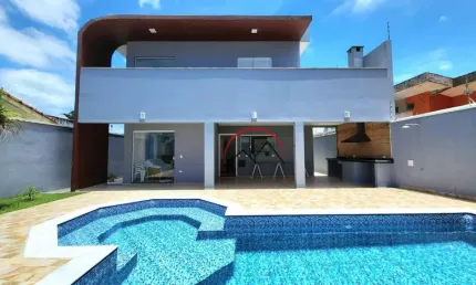 Sobrado com 4 dormitórios à venda, 184 m² por R$ 1.245.000,00 - Bal Arpoador - Peruíbe/SP