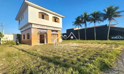 Ponto comercial com 2 salas para alugar na Avenida Padre Anchieta, 6120, Parque Balneário Oásis, Peruíbe