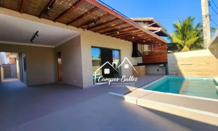 Casa com 3 quartos à venda na Avenida Edson Vieira Carreira, 306, Parque Balneário Oásis, Peruíbe