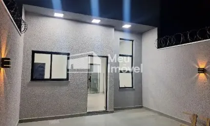 ABS Casa nova com 80m² - 3 dormitórios com suite - Parque Novo Horizonte