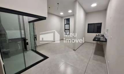 ABS Casa nova com 80m² - 3 dormitórios com suite - Parque Novo Horizonte
