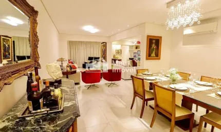 Abs lindo apartamento com 152m² com 3 dormitórios-2 suites- jardim aquarius