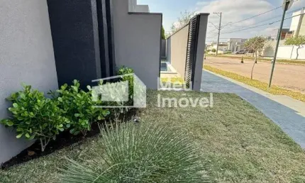 Casa terrea  no condominio  com 3 domritorios com2 suites - terras do vale