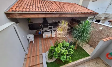 Venda casa sobrado 3 dormitórios, 1 suíte, 190m² loteamento villa branca - jacareí
