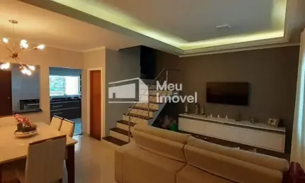 Sobrado em Condominio com 167m² -4 Dormitorios -2 suites- Residencial Vistta