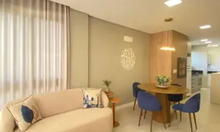 Apartamento mobiliado e decorado próximo do mar em tramandaí