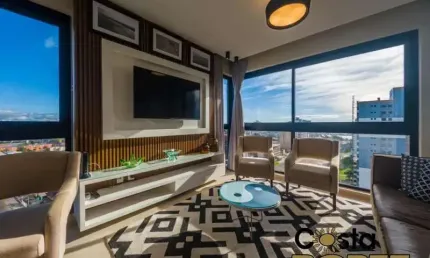 Apartamento Luxuoso Mobiliado e Decorado em Tramandaí