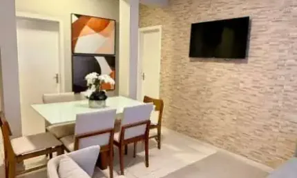 Apartamento Mobiliado e Decorado com Vista Mar em Tramandaí