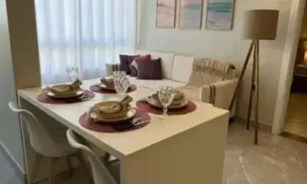 Apartamento mobiliado e decorado próximo do mar em tramandaí