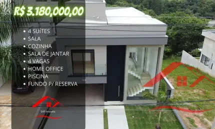 CASA A VENDA - COND RESERVA SANTA ANNA - SANTANA DE PARNAÍBA