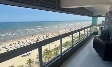 Apartamento para venda em praia grande, caiçara, 3 dormitórios, 1 suíte, 3 banheiros, 2 vagas