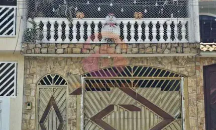 Sobrado para Venda em Guarulhos, Parque Continental II, 3 dormitórios, 1 suíte, 3 banheiros, 5 vagas