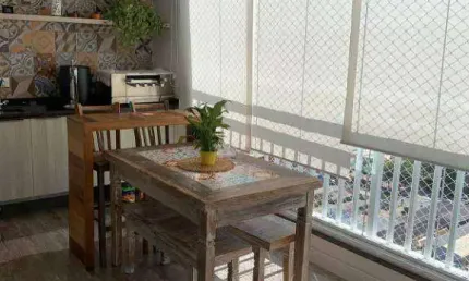 Apartamento 81m² com 3 dormitórios, varanda gourmet - chora menino/são paulo/sp