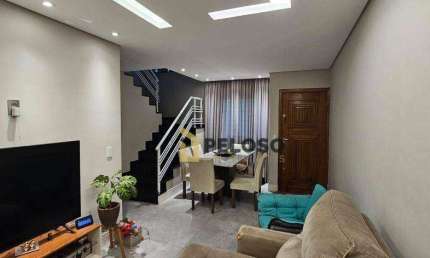 Sobrado com 3 dormitórios à venda, 94 m² por R$ 750.000,00 - Santa Teresinha - São Paulo/SP