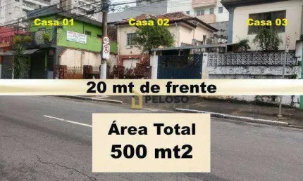 Terreno à venda, 500 m² por R$ 4.500.000,00 - Casa Verde - São Paulo/SP