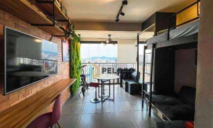 Studio com 1 dormitório à venda, 25 m² por R$ 425.000,00 - Consolação - São Paulo/SP