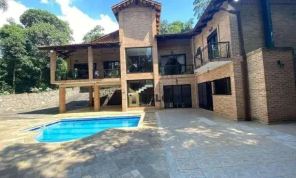 Casa em condomínio fechado à venda | 4 dormitórios | 3 suítes | 9 vagas | Serra da Cantareira - Mairiporã/SP
