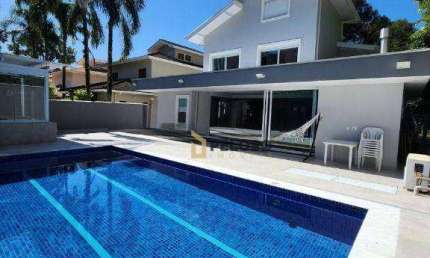 Sobrado em condomínio fechado | 450m² | 6 suítes | 8 vagas - Praia da Baleia - São Sebastião/SP