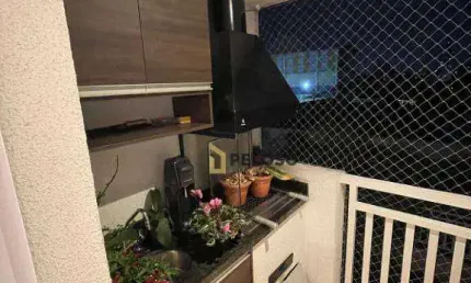 Apartamento à venda | 60m² | 2 dormitórios | varanda gourmet | 2 vagas - Vila Gustavo - São Paulo/SP