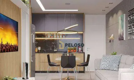 Apartamento com 2 dormitórios à venda, 38 m² por R$ 552.000,00 - Santana - São Paulo/SP
