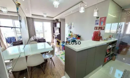 Apartamento à venda | 47m² | 2 dormitórios | varanda | 01 vaga | Lazer completo | Vila Nova Cachoeirinha/SP