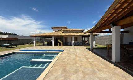 Linda chácara com casa térrea | 334m² | 3 suítes | 20 vagas | Boa Vista dos Silva - Bragança Paulista/SP