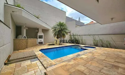Sobrado à venda | 418m² | 4 suítes | closet | piscina com hidro | 5 vagas | jardim leonor mendes de barros - são paulo/sp