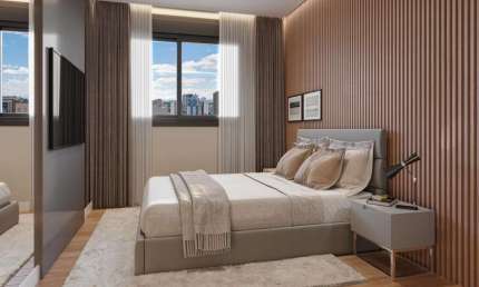 Apartamento com 2 quartos à venda na Rua da Bandeira, Cabral, Curitiba