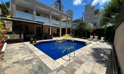 Guarujá Praia da Enseada Casa 4 Suítes + Casa Caseiro Piscina Varanda Gourmet Ar-condicionado