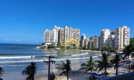 Guarujá Praia das Astúrias Frente ao Mar com Vista 3 Dormitórios 135m² 2 Vagas Serviço de Praia
