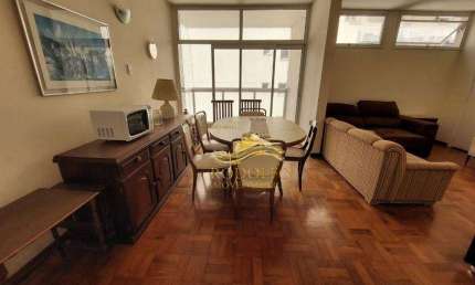 Guarujá Praia das Pitangueiras 4 Dormitórios 107m² 1 Vaga Portaria 24 Horas
