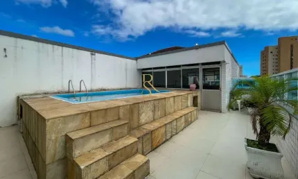 Cobertura com 3 quartos à venda na dos bancários, --, ponta da praia, santos por r$ 1.500.000