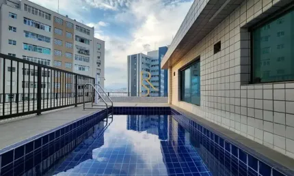 Cobertura com 3 quartos à venda na Carlos de Campos, --, Ponta da Praia, Santos por R$ 1.375.000