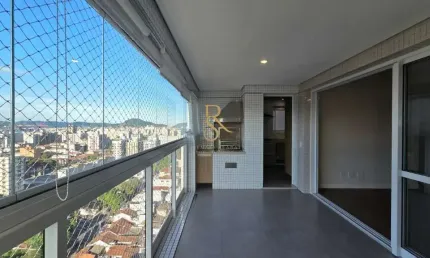 Apartamento com 3 quartos à venda na Rua Álvaro Alvim, --, Embaré, Santos por R$ 1.700.000