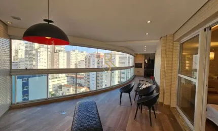 Apartamento com 3 quartos para alugar na Avenida Doutor Epitácio Pessoa, --, Embaré, Santos por R$ 16.000