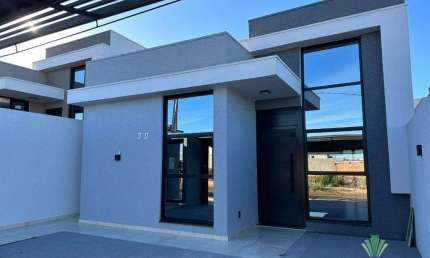 Casa com 1 Suíte + 2 Quartos à venda, 76 m² por R$ 385.000 - Montreal - Cascavel/PR