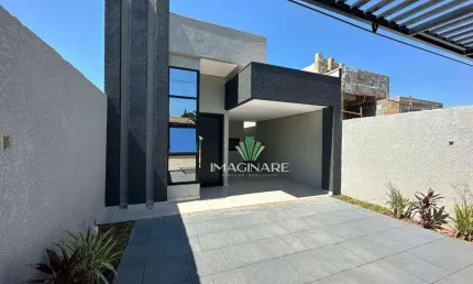 Casa com 1 Suíte + 2 Quartos à venda, 107 m² por R$ 630.000 - Coqueiral - Cascavel/PR