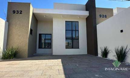 Casa com 1 Suíte + 1 Quarto à venda, 71 m² por R$ 490.000 - Tropical - Cascavel/PR