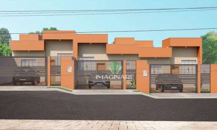 Casa com 2 dormitórios à venda, 64 m² por R$ 350.000 - Positano - Cascavel/PR