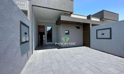 Casa com 1 Suíte + 2 Quartos à venda, 91 m² por R$ 565.000 - Universitário - Cascavel/PR